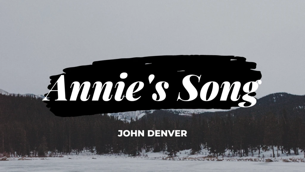 Annie's Song - Score/Tab